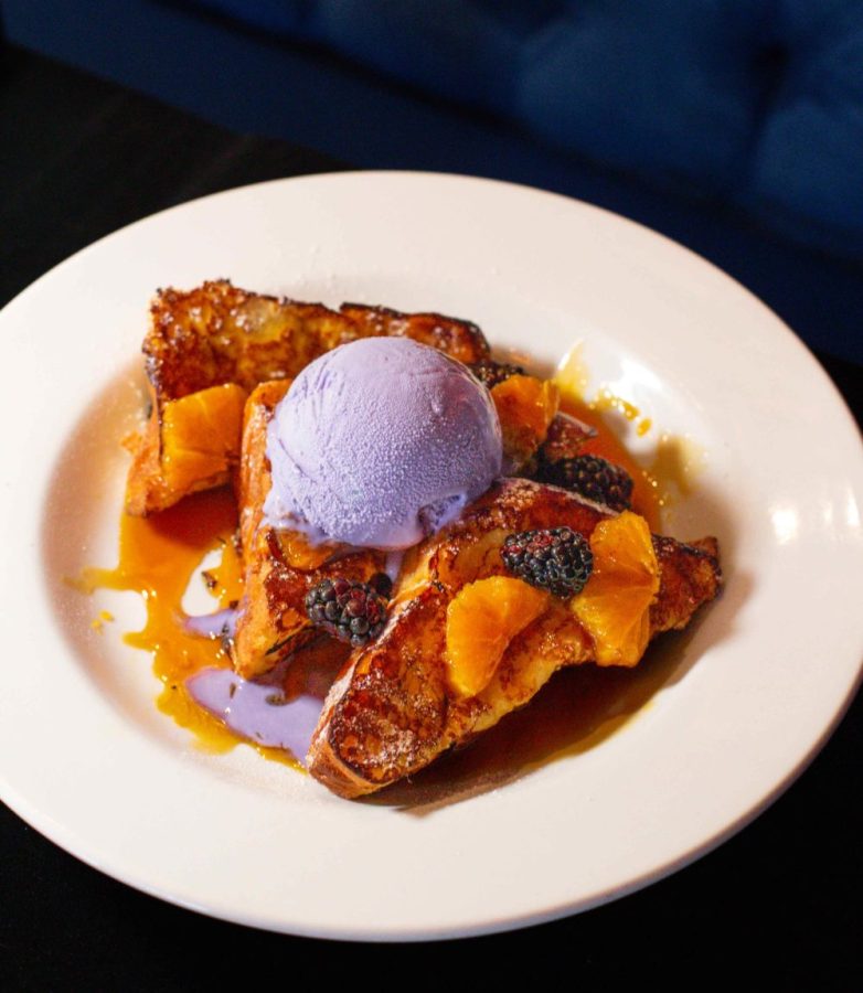 Orange Lavendar French Toast